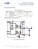 Предварительный просмотр 3 страницы Gan Systems GS-EVB-DRG-100V7R-GS2 Technical Manual