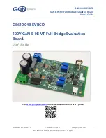 Preview for 1 page of Gan Systems GS61004B-EVBCD User Manual