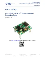 Preview for 1 page of Gan Systems GS65011-EVBEZ User Manual