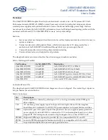 Preview for 2 page of Gan Systems GS66504B-EVBDB GaN E-HEMT User Manual