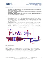 Preview for 5 page of Gan Systems GS66504B-EVBDB GaN E-HEMT User Manual