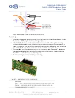 Preview for 7 page of Gan Systems GS66504B-EVBDB GaN E-HEMT User Manual