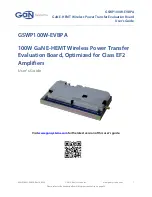 Предварительный просмотр 1 страницы Gan Systems GSWP100W-EVBPA User Manual