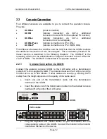 Preview for 60 page of G&D CATCenter X2 User'S Installation And Operation Manual