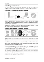 Предварительный просмотр 92 страницы G&D DP1.2-Vision-Fiber Installation And Operation Manual