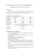 G&G TC-KS Series Operating Manual preview