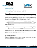 Preview for 3 page of G&G WPX Series Installation Manual