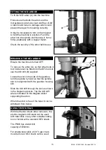 Предварительный просмотр 15 страницы G&J Hall POWERBOR PB45 Original Instructions Manual