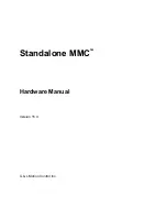 Preview for 1 page of G&L MMC-A2 Hardware Manual