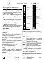 G&N SIGMOLUX 701000 Instructions For Use Manual preview