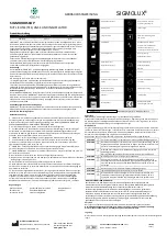 Preview for 3 page of G&N SIGMOLUX 701000 Instructions For Use Manual