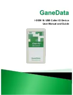 GaneData I-DEM 16 User Manual And Manual preview