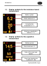 Предварительный просмотр 10 страницы GANN Hydromette BL A plus Operating Instructions Manual