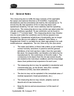 Preview for 5 page of GANN HYDROMETTE BL COMPACT TF 3 Operating	 Instruction