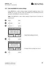 Preview for 61 page of Gantner BENZING M1 Manual