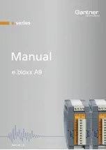 Gantner e. Series Manual предпросмотр