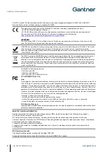 Предварительный просмотр 6 страницы Gantner GAT ACCESS 6100 Installation, Commissioning & Operation