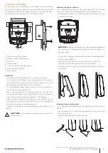 Preview for 3 page of Gantner GAT Info 6100 Installation Instructions