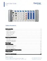 Preview for 1 page of Gantner Q.brixx Series Quick Start Manual