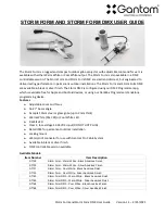 Gantom Storm Form User Manual preview