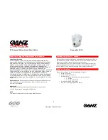 Preview for 2 page of Ganz Thermal PT Thermal Series Quick Start Manual