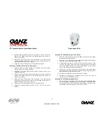 Preview for 4 page of Ganz Thermal PT Thermal Series Quick Start Manual