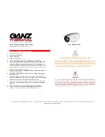 Предварительный просмотр 1 страницы Ganz Thermal ZNT6-H Quick Start Manual