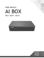 Ganz AI BOX 16CH User Manual предпросмотр