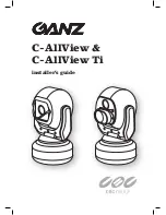 Предварительный просмотр 1 страницы Ganz C-AllView Installer'S Manual