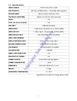 Предварительный просмотр 5 страницы Ganz CDR-01S User Manual