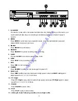 Предварительный просмотр 10 страницы Ganz CDR-01S User Manual