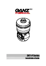 Preview for 1 page of Ganz G2 THERMAL ZNT1-P Series Installation Manual