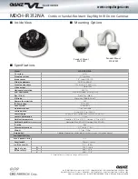 Предварительный просмотр 2 страницы Ganz MDCH-IR312NA Specifications