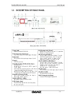 Preview for 10 page of Ganz NR1-16F26 User Manual