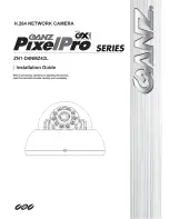 Предварительный просмотр 1 страницы Ganz PixelPro GXi Series ZN1-D4NMZ43L Installation Manual