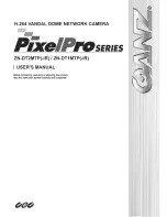 Ganz PixelPro ZN-DT1MTP User Manual preview