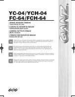 Ganz YC-04 Instructions For Use Manual preview