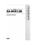 Ganz ZA-NVE12K series Hardware Manual предпросмотр