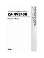 Предварительный просмотр 1 страницы Ganz ZA-NVE40K Hardware Manual