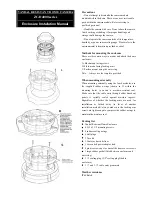 Предварительный просмотр 3 страницы Ganz ZC-DNT4312 NHA Operation Manual