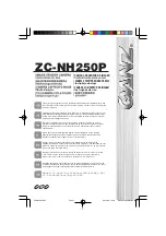 Предварительный просмотр 1 страницы Ganz ZC-NH250P Instructions For Use Manual