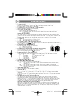 Preview for 21 page of Ganz ZC-NH250P Instructions For Use Manual