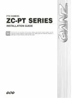 Preview for 1 page of Ganz ZC-PT236 Installation Manual