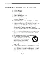 Preview for 2 page of Ganz ZM-CR315NP-EU Instruction Manual