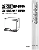 Предварительный просмотр 58 страницы Ganz ZM-CR315NP-EU Instruction Manual