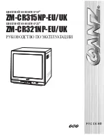 Предварительный просмотр 117 страницы Ganz ZM-CR315NP-EU Instruction Manual