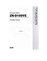 Ganz ZN-D100VE Installation Manual preview