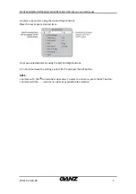 Preview for 5 page of Ganz ZN-DNT350VE Osd Menu Control Manual