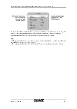 Preview for 25 page of Ganz ZN-DNT350VE Osd Menu Control Manual