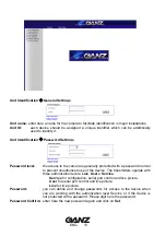 Preview for 13 page of Ganz ZN-L7000 Instruction Manual